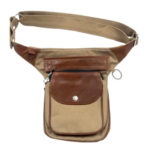 Gassi-Tasche Leder Vintage Brandy - Hannover HS 3013