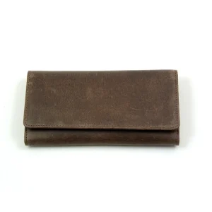 Nijens Rindleder Braun Leder Portemonnaie 1002 TAN