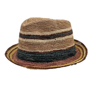 Trilby aus Raffiastroh von Capo