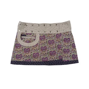 Sommerrock Wenderock Minirock Baumwollstoff - Bagelon Short 99