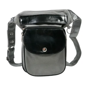 Gassi-Tasche Canvas mit Leder / Vintage - Hannover HS 3009