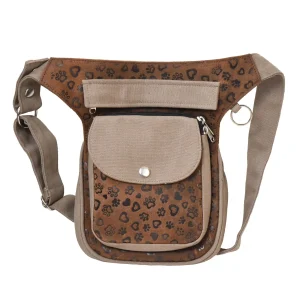 Gassi-Tasche Leder Vintage - Hannover HS 4823