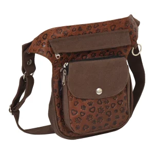 Gassi-Tasche Leder Vintage - Hannover HS 4828/4808