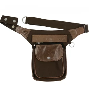 Gassi-Tasche Leder Vintage Braun S-XXXL - Hannover HS 3007