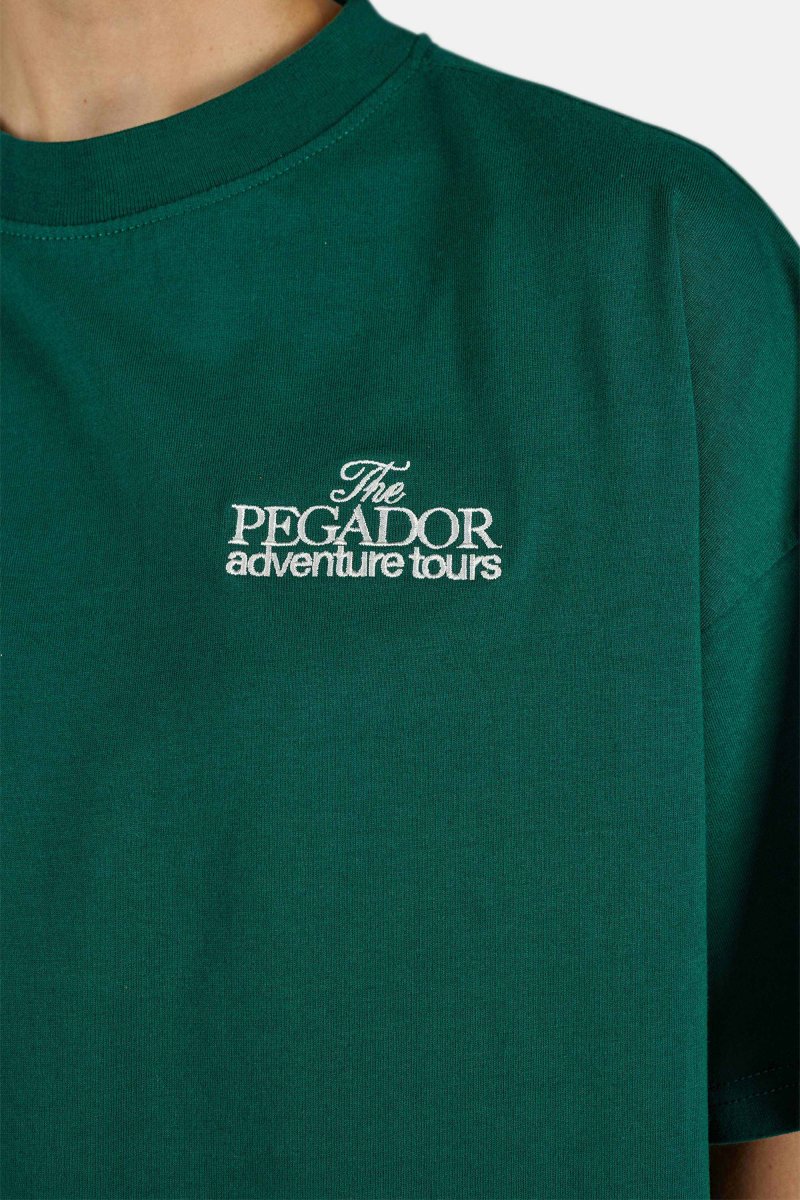 Palai Heavy Oversized Tee Washed Dark Green – Bild 8