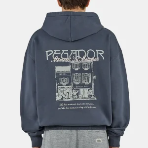 Torrox Oversized Sweat Jacket Washed Twilight Blue