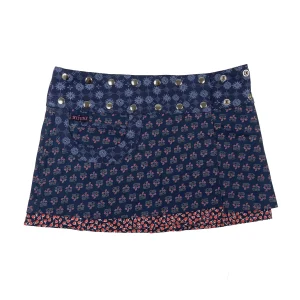 Sommerrock Wenderock Minirock Baumwollstoff - Bagelon Short- 61